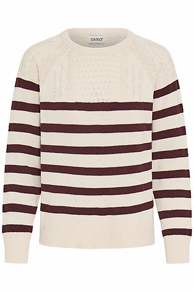 OXMO Strickfleece-Pullover "Strickpullover OXFSANVA" günstig online kaufen