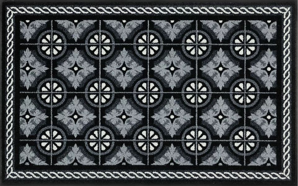 Kleen-Tex Fußmatte Kitchen Tiles black günstig online kaufen