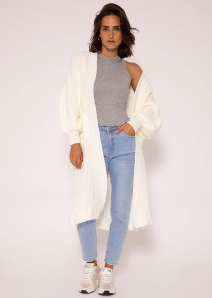 SASSYCLASSY Longstrickjacke Oversize Strickjacke Damen lang günstig online kaufen