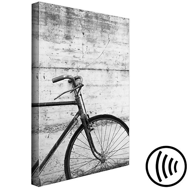 Wandbild Bicycle And Concrete (1 Part) Vertical XXL günstig online kaufen