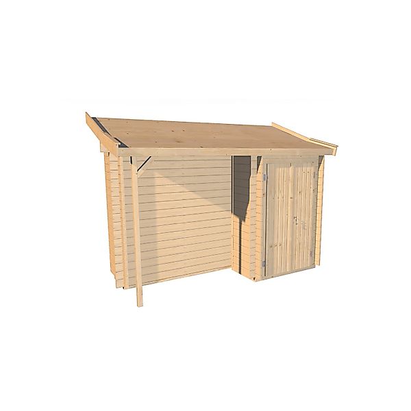 Weka Anbauschrank mit Schleppdach günstig online kaufen