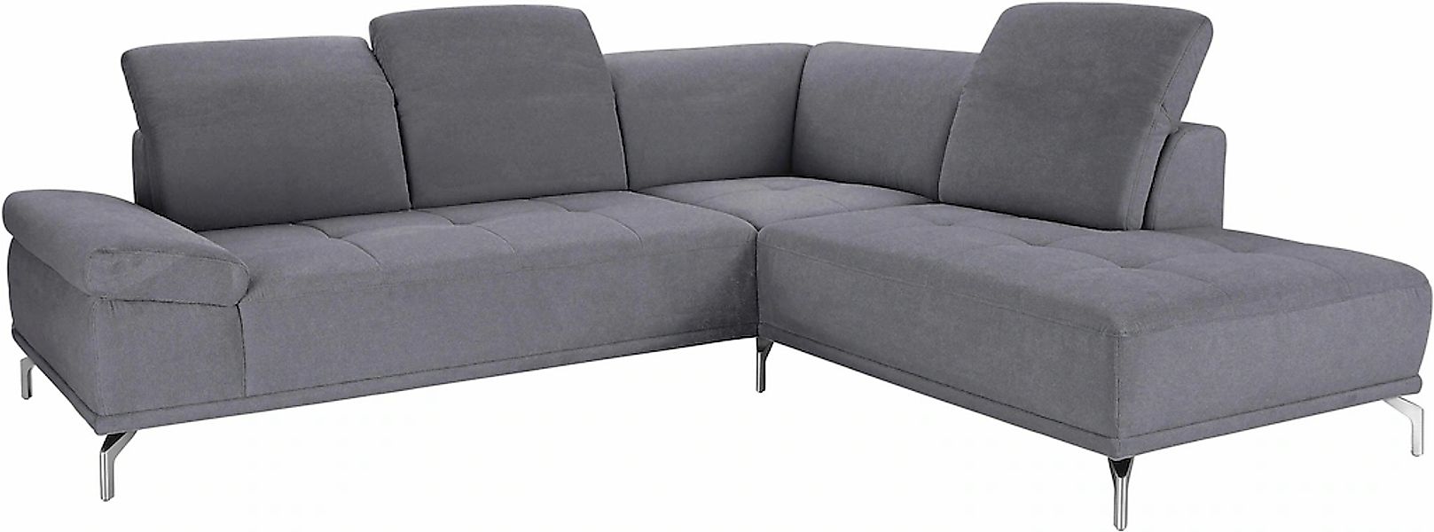 Places of Style Ecksofa »Caluna«, Inkl.Sitztiefenverstellung günstig online kaufen