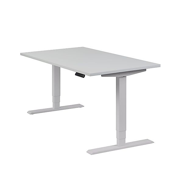 boho office® Schreibtisch Homedesk, Silber elektrisch günstig online kaufen