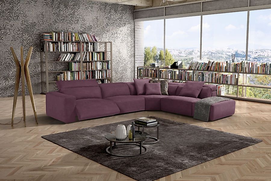 Egoitaliano Ecksofa "Beverly, extravangantes Designsofa mit erstklassigem S günstig online kaufen
