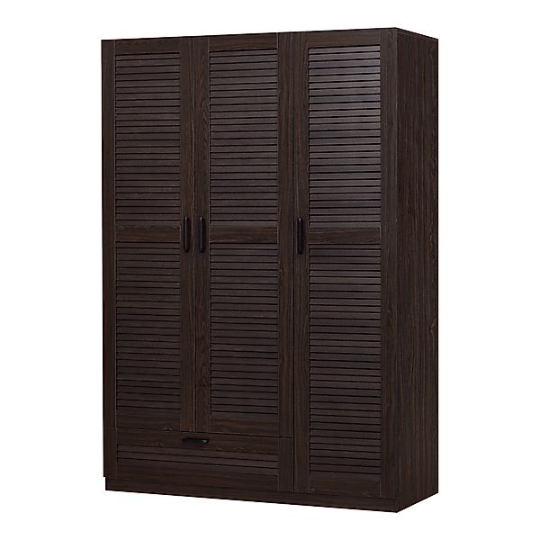 en.casa Kleiderschrank »Finning« 2 Stangen, 7 günstig online kaufen