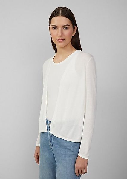s.Oliver Strickjacke Leichte Strickjacke aus Viskose günstig online kaufen