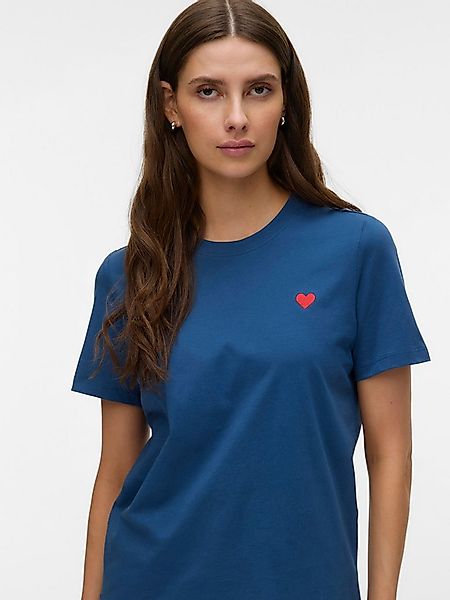 Vero Moda Kurzarmshirt VMPAULINA SS T-SHIRT GA JRS NOOS Baumwolle, regular günstig online kaufen