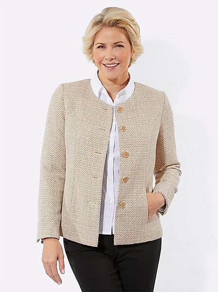 Witt Blusenblazer Bouclé-Blazer Langarm günstig online kaufen