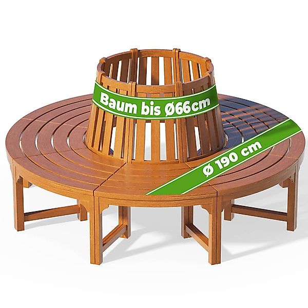 Casaria Bank, Sitzbank Holz FSC®-zertifiziert 320kg günstig online kaufen