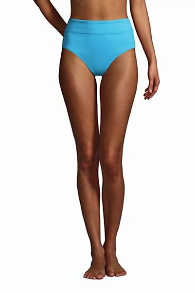 Control-Bikinihose High Waist CHLORRESISTENT, Damen, Größe: XL Normal, Blau günstig online kaufen