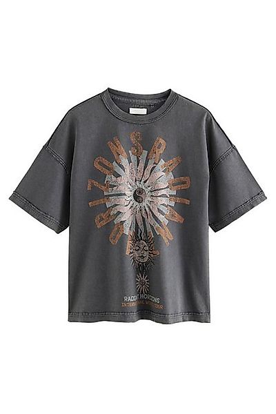 Next Oversize-Shirt Oversized T-Shirt mit Food-Grafik aus Baumwolle (1-tlg) günstig online kaufen