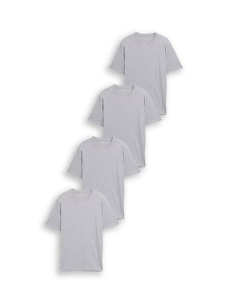 TOM TAILOR T-Shirt (Packung, 2-tlg) mit Logo Print günstig online kaufen