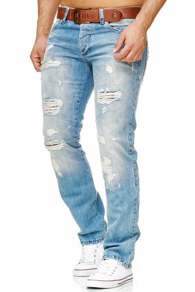 RedBridge Destroyed-Jeans Rebel Stil Regular Fit günstig online kaufen