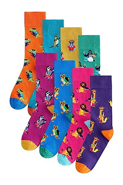Next Kurzsocken Gemusterte Socken, 8er-Pack (8-Paar) günstig online kaufen