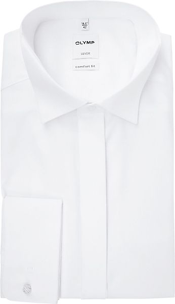 Olymp Luxor Smoking Hemd Weiß Comfort Fit - Größe 41 günstig online kaufen