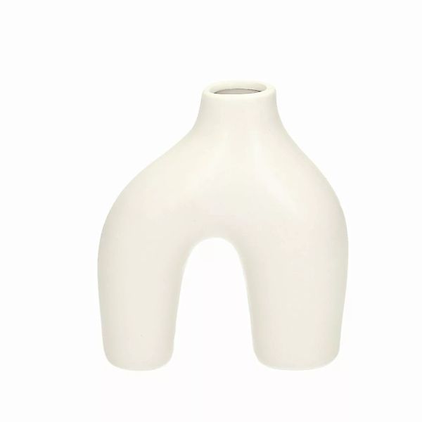 Vase Unico white 18 cm, 15,5 x 6,5 x 18 cm günstig online kaufen