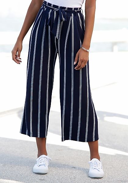 LASCANA Culotte in Paperbag-Form, luftige Jerseyhose, casual günstig online kaufen