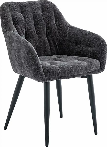 Home affaire Esszimmerstuhl "Cannes", (Set), 2 St., Boucle, mit Bouclé Bezu günstig online kaufen