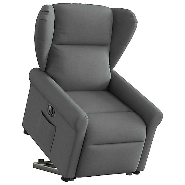 vidaXL Relaxsessel mit Aufstehhilfe Elektrisch Dunkelgrau Stoff 3303395 günstig online kaufen