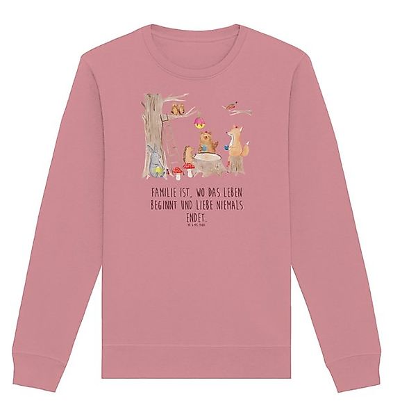 Mr. & Mrs. Panda Longpullover Größe XXL Waldtiere Picknick - Canyon Pink - günstig online kaufen