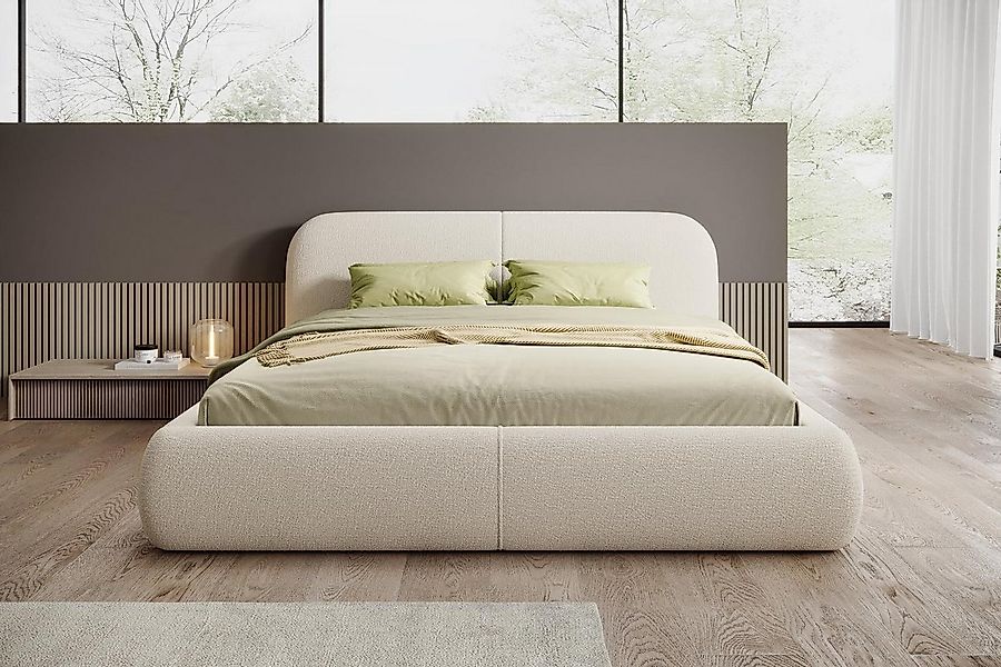 Compleo Polsterbett Doppelbett mit dicker Schaumstoffpolsterung, Premium Be günstig online kaufen