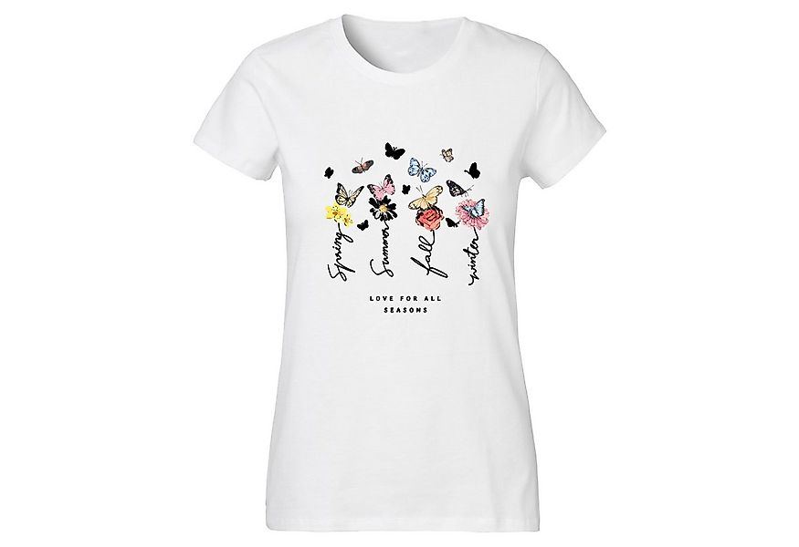 Banco T-Shirt Damen mit floralem Print Blumen Aufrduck feminin, bequem und günstig online kaufen
