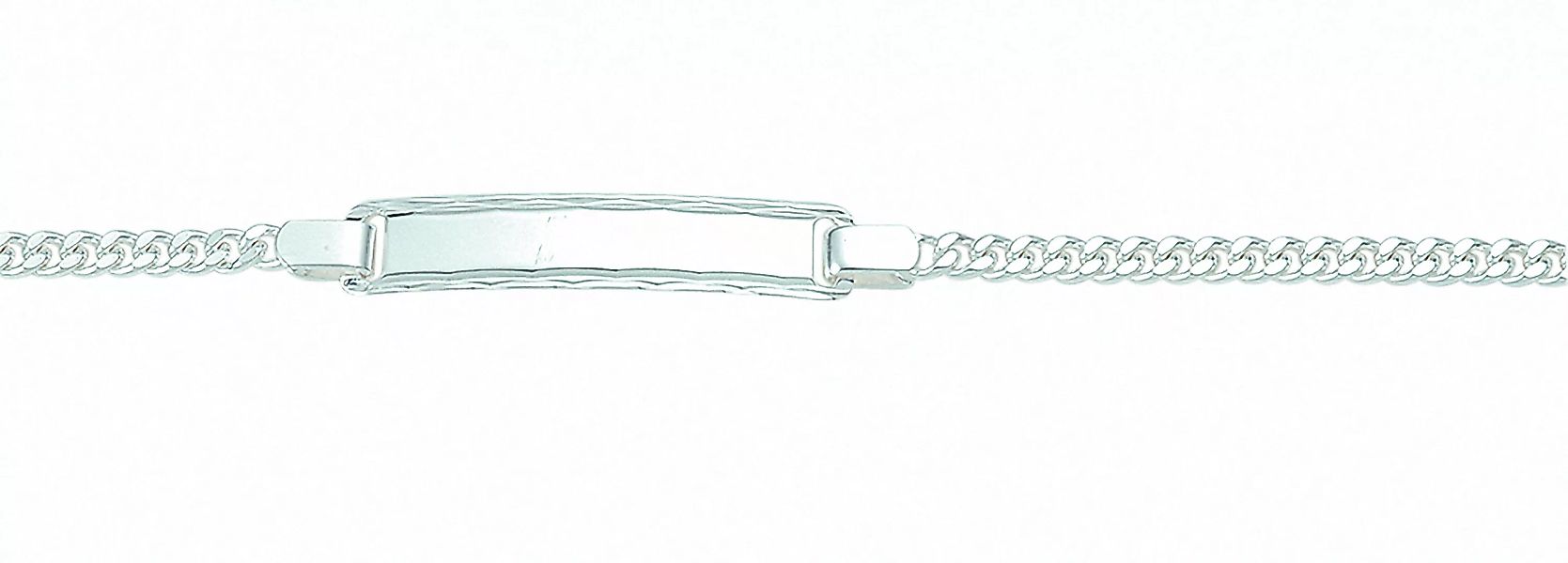 Adelia´s Silberarmband "925 Silber Flach Panzer Armband 14 cm", 925 Sterlin günstig online kaufen