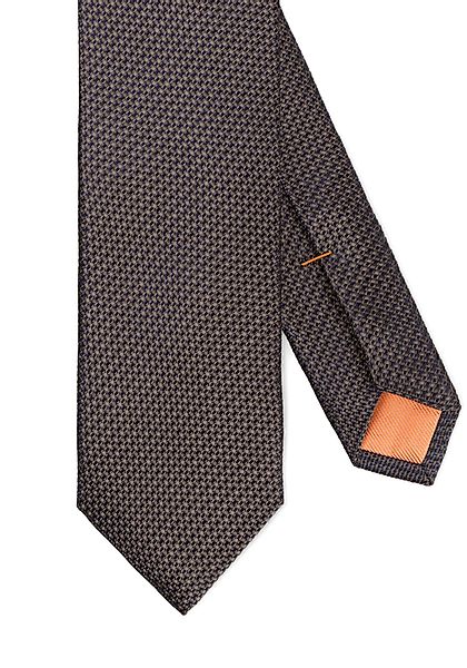 MONTI Krawatte aus reiner Seide, Minimal-Muster, günstig online kaufen