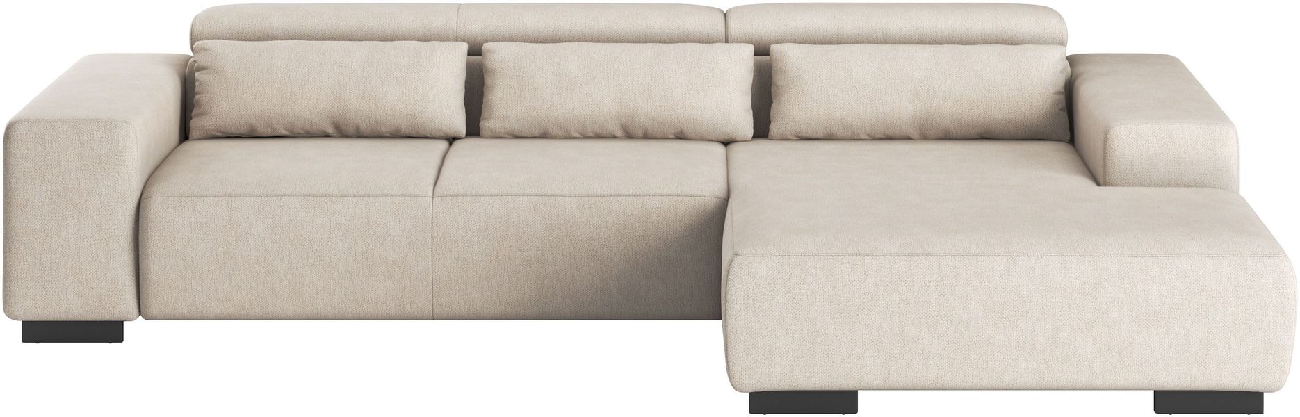 COTTA Ecksofa Side L-Form, mit Kopfteilverstellung günstig online kaufen