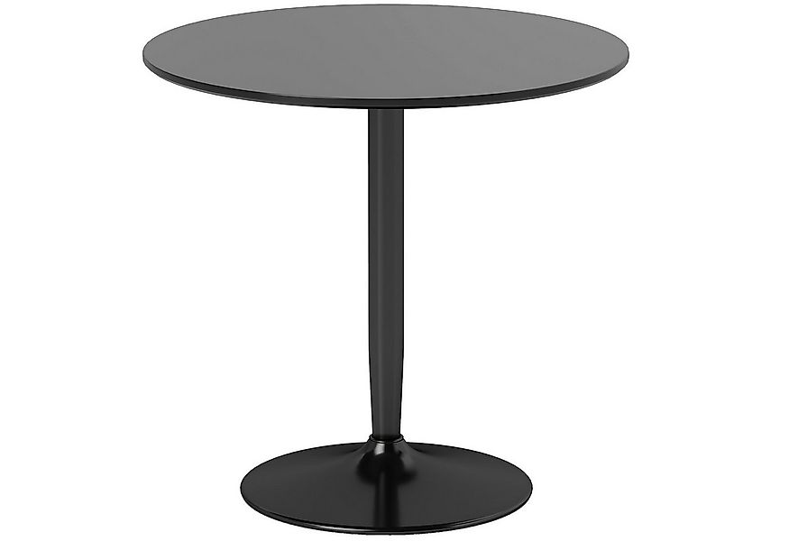 furnicato Esstisch für 2 Personen, runde Tischplatte Ø80 cm, MDF und (1-St) günstig online kaufen