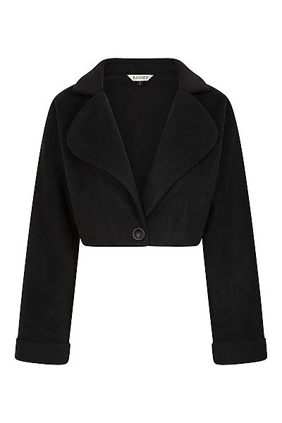 Banned Blouson Marylin Cropped Jacket Vintage Goth Retro Bauchfrei günstig online kaufen