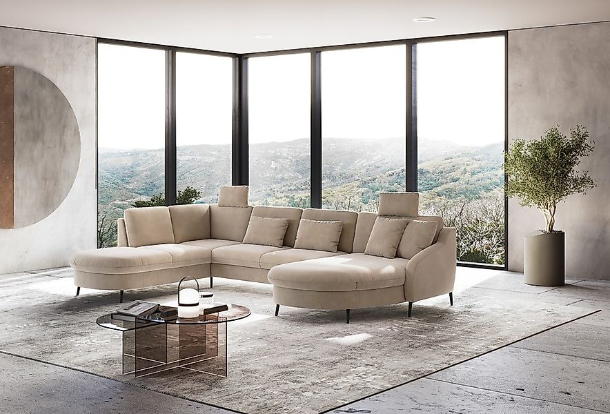 sit&more "Soul U-Form" wahlweise mit Bett und Bettkasten günstig online kaufen