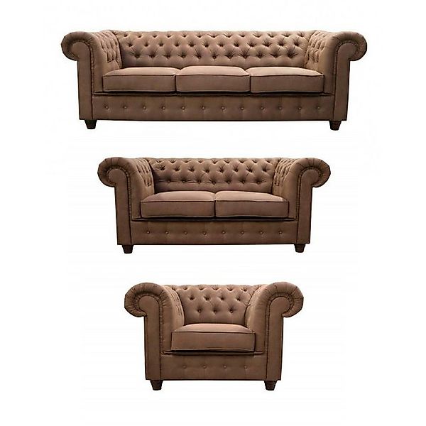 Xlmoebel Sofa Chesterfield Sitzgarnitur 3+2+1 Polstersofa Set Sofas Sofagar günstig online kaufen