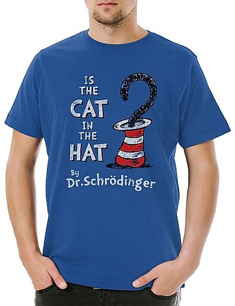 Urban Backwoods Print-Shirt Urban Backwoods Cat In The Hat Herren T-Shirt ( günstig online kaufen