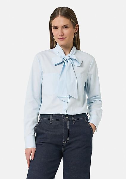 comma Langarmbluse Bluse Baumwollbluse mit abnehmbarer günstig online kaufen