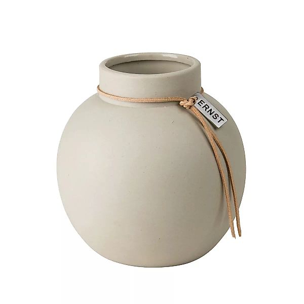 Ernst Vase Steinzeug natur 14cm günstig online kaufen