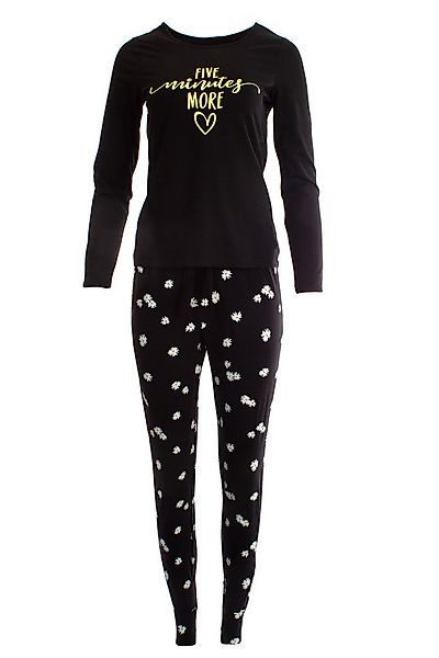 Era&Me Pyjama Damen Pyjama Set Schlafhose + Langarm Oberteil (Schlafanzug S günstig online kaufen