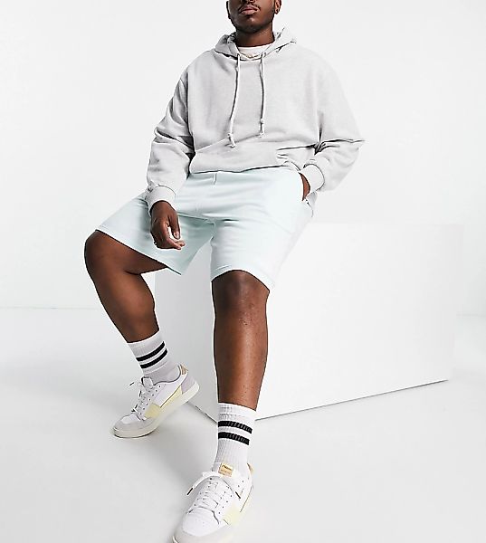 Puma Plus – Essentials – Jersey-Shorts in pastelligem Minzgrün günstig online kaufen