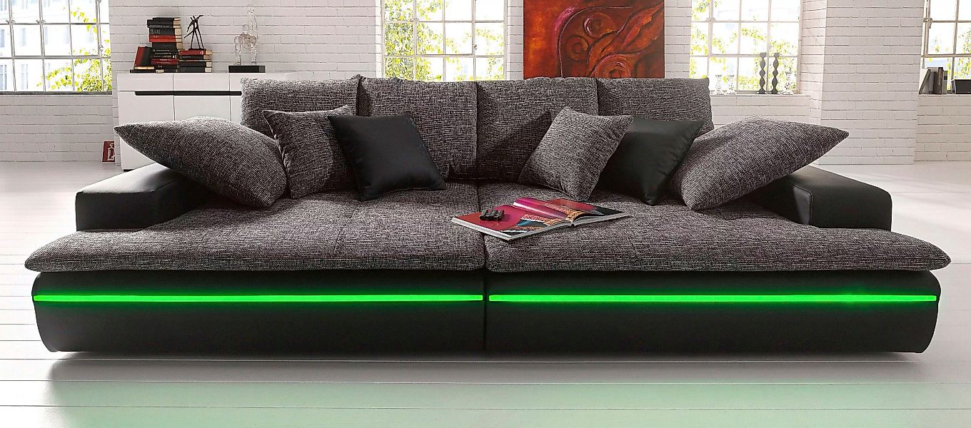Mr. Couch Big-Sofa Haiti, wahlweise mit Kaltschaum (140kg Belastung/Sitz) u günstig online kaufen