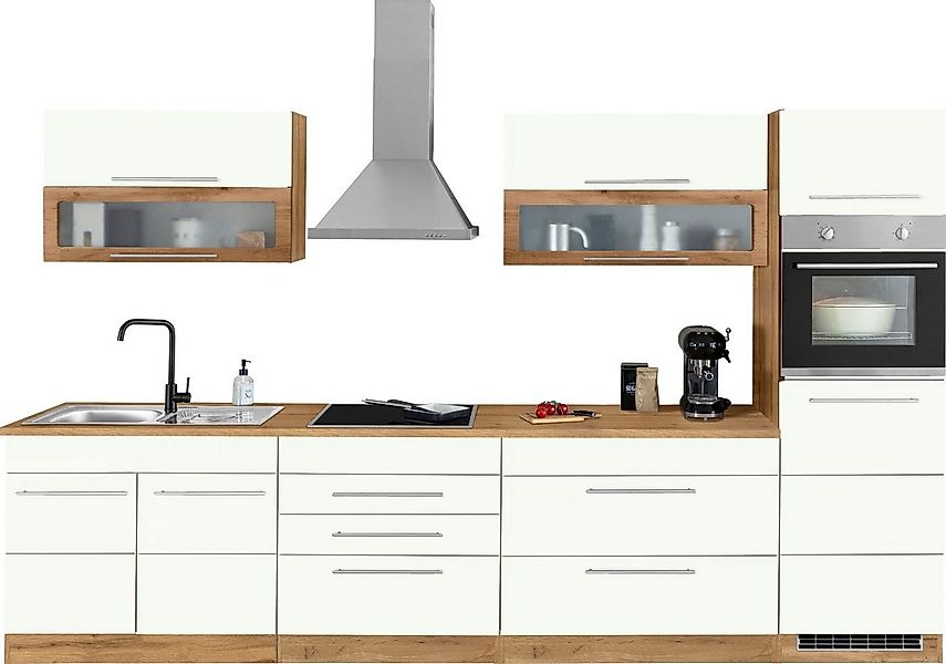 KOCHSTATION Küchenzeile KS-Wien, Breite 340 cm, wahlweise mit E-Geräten und günstig online kaufen