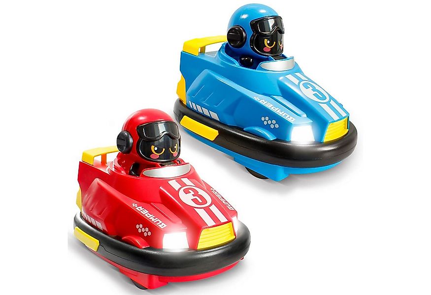 EAXUS RC-Auto Super Bumper Car - 2x Crash Stunt Auto (Für 2 Spieler, Rot & günstig online kaufen