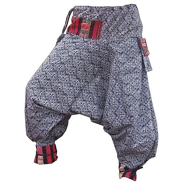 PANASIAM Pumphose Aladinhose Handarbeit mit farbigen günstig online kaufen