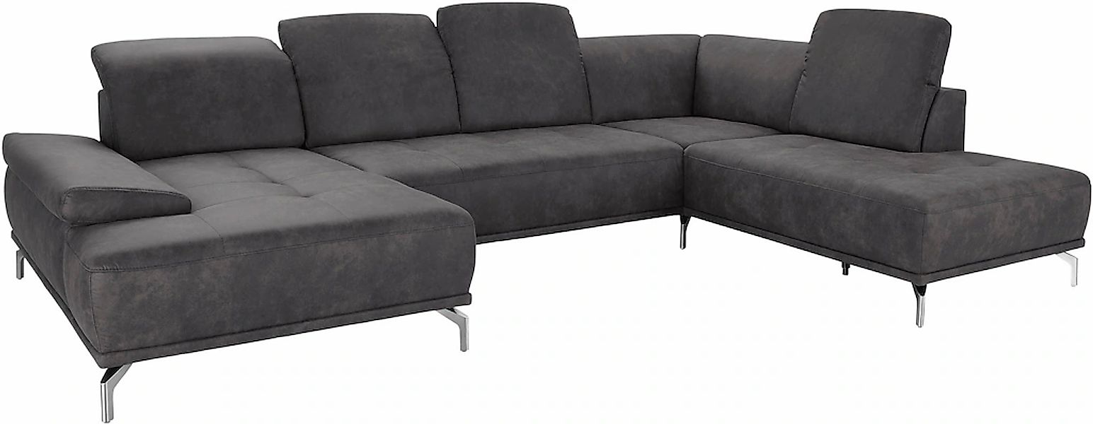 Places of Style Wohnlandschaft "Caluna", Inkl.Sitztiefenverstellung, wahlwe günstig online kaufen
