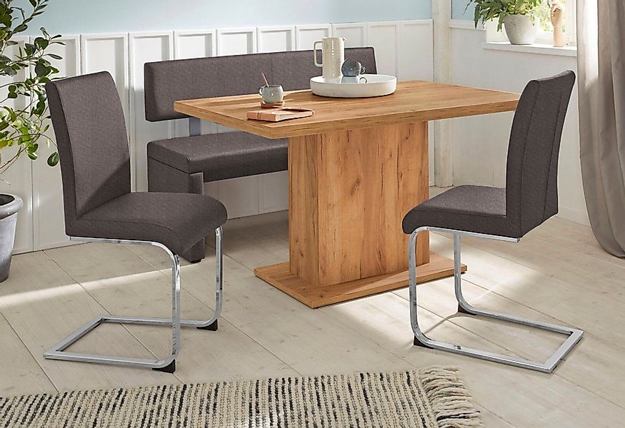 Home affaire Sitzbank "Charissa" mit Lehne, Breite 140, 160 oder 180 cm günstig online kaufen