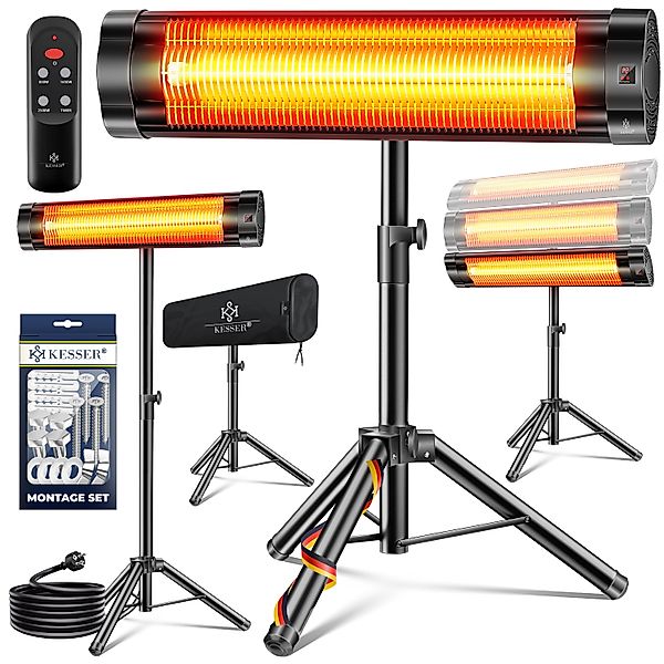 KESSER Infrarotstrahler, 2500 W, Infrarotstrahler Heizstrahler günstig online kaufen
