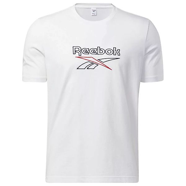 Reebok Classics Vector Kurzärmeliges T-shirt 2XS White / Vector Navy / Vect günstig online kaufen