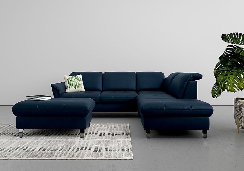 sit&more Ecksofa "Maggiore L-Form", wahlweise mit Kopfteilverstellung, Bett günstig online kaufen