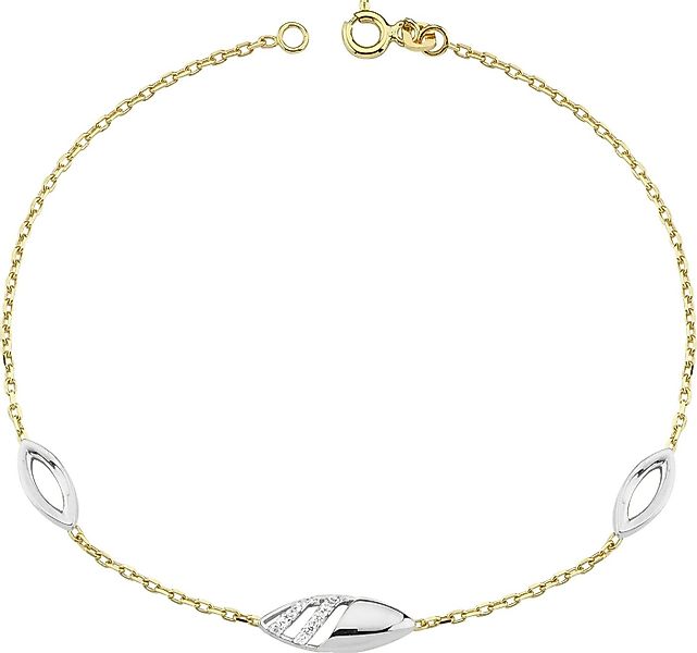 Balia Goldarmband Balia Damen Armband 333 Gelb-Weißgold (Armband), Damen Ar günstig online kaufen