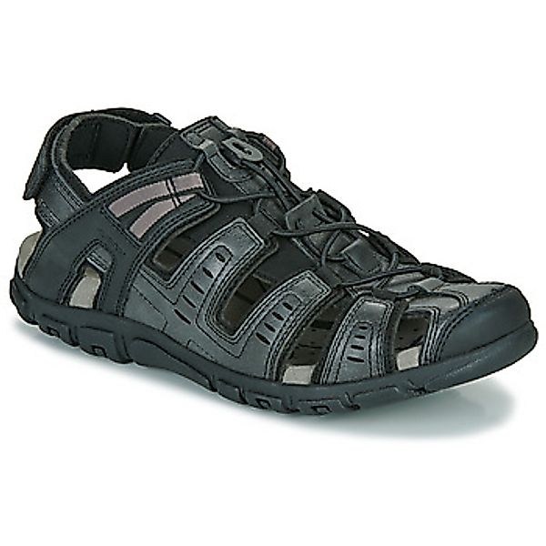 Geox UOMO SANDAL STRADA C Sandale, Sommerschuh, Klettschuh, Outdoorsandale, günstig online kaufen