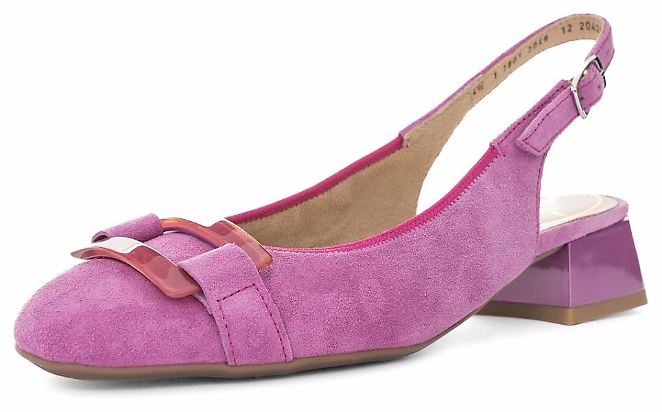 Ara GRAZ Slingpumps, Sling Pumps, Festtagssschuh mit Blockabsatz, H-Weite günstig online kaufen